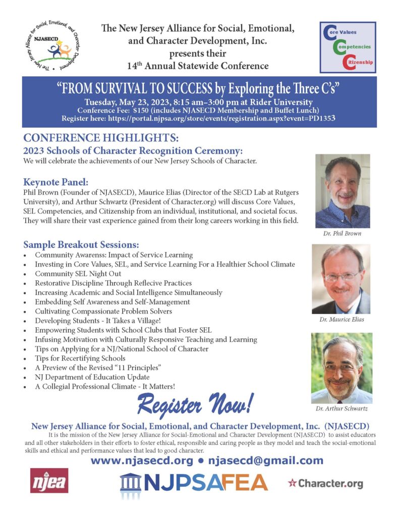 Details for NJASECD Conference